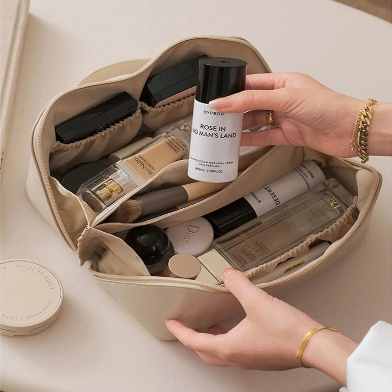 Cosmetic Pro - Necessaire De Maquiagem Organizadora Com Altíssima Capacidade De Armazenamento