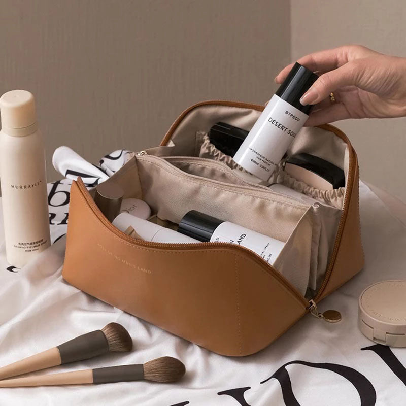 Cosmetic Pro - Necessaire De Maquiagem Organizadora Com Altíssima Capacidade De Armazenamento