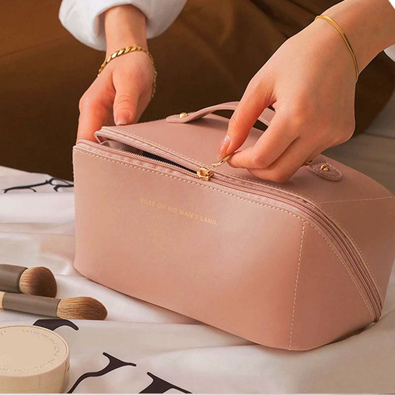 Cosmetic Pro - Necessaire De Maquiagem Organizadora Com Altíssima Capacidade De Armazenamento