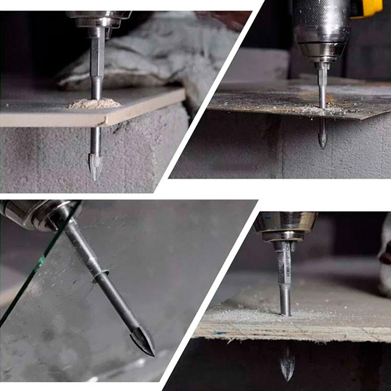 Drill Plus - Kit 5 Brocas (3, 4, 5, 6 e 8 mm)